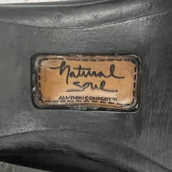 Natural Soul Naturalizer GRACEE Bow Blue Flat Loafers All Through Comfort 9.5 M - Picture 10 of 10